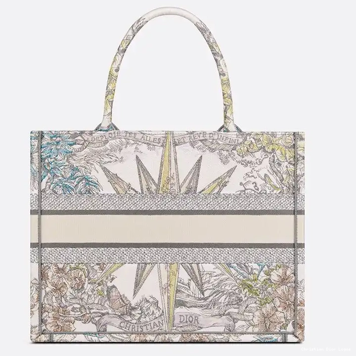 Cheap d'Infini Tote Beige Dior Reve Book Canvas Motif 0409 Luxury
